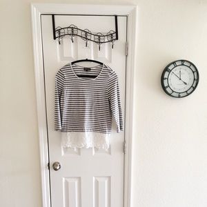 Stitch Fix Striped 3/4 Sleeve Shirt